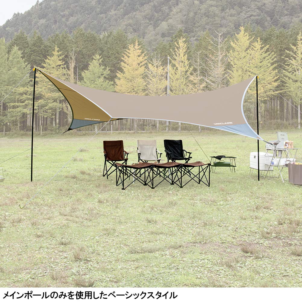 Amazon | REVOタープⅡ（M） TAN | ユニフレーム(UNIFLAME) | タープ